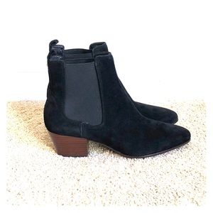 Sam Edelman suede ankle booties .